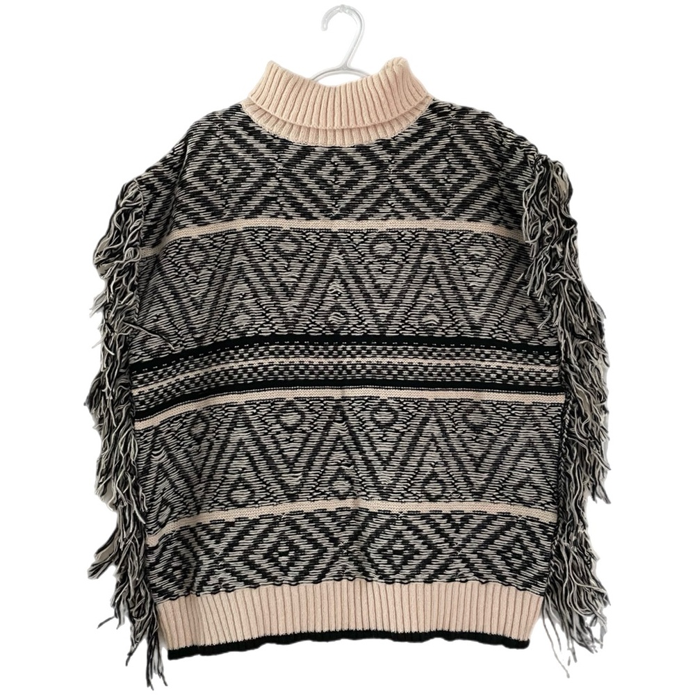 fab’rik Knit Sweater Poncho Vest